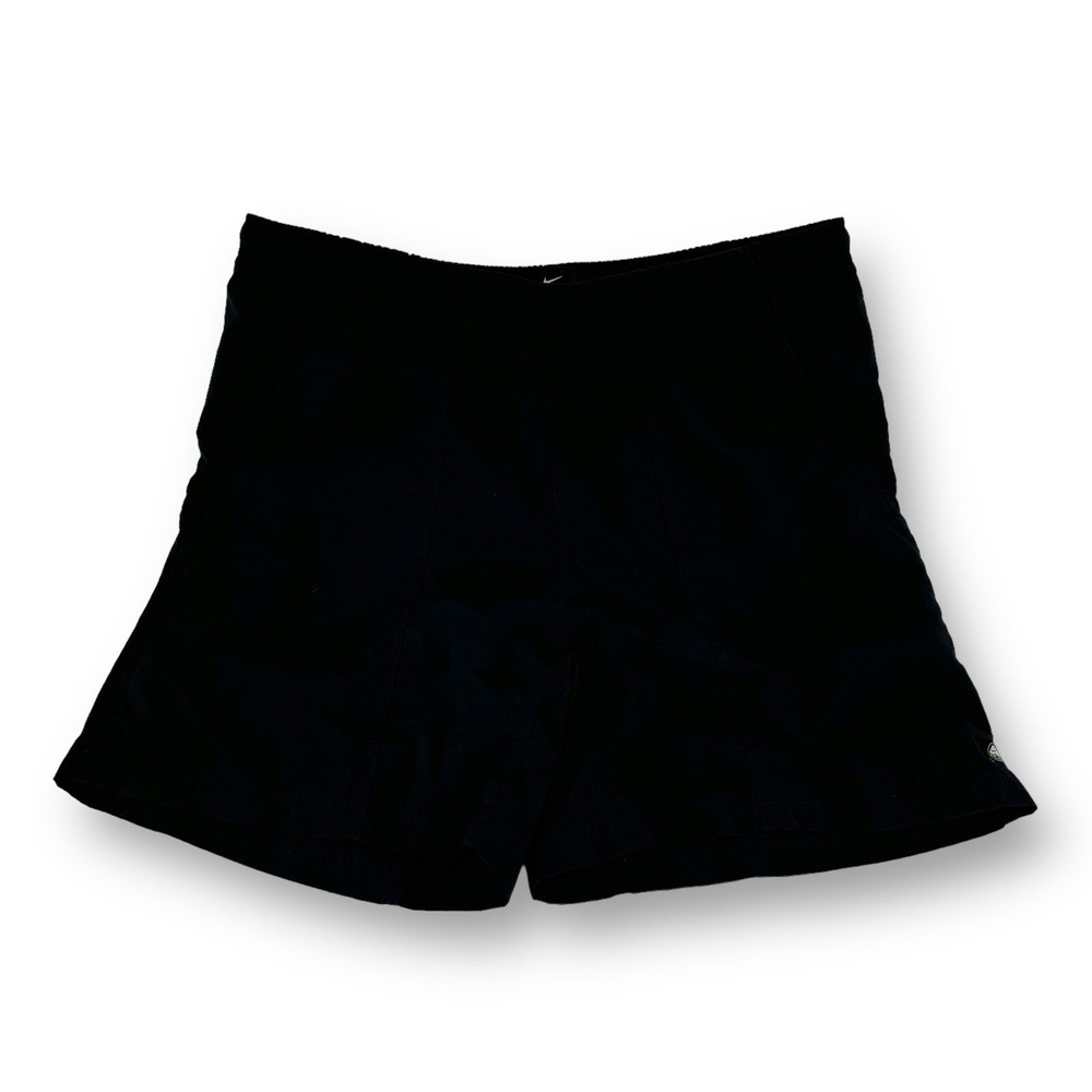 Vintage Nike ACG Black Mesh Lined Polyester Y2K Athletic Swim Trunk Mens‎ Size M
